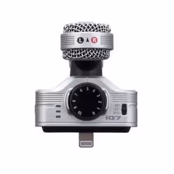 Zoom iQ7 Argent Microphone de téléphone mobile/smartphone