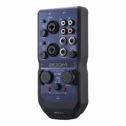 Zoom U-44 24 bit 96 kHz