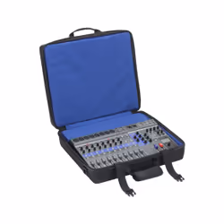 Zoom CBL-20 Etui équipement audio Mixeur DJ Sacoche à bandoulière Mousse d'éthylène-Acétate de vinyle (EVA) Noir, Bleu