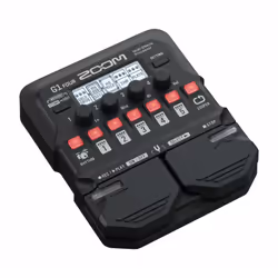 Zoom G1 Four, Gitarren Effekt Pédale d'expression Noir