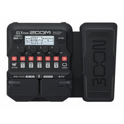 Zoom G1X FOUR, Gitarren Effekt Pédale d'expression Noir