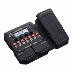 Zoom G1X FOUR, Gitarren Effekt Pédale d'expression Noir