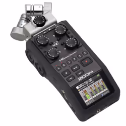 Zoom H6, 1800 Ohm, 22 dBV, 24 bit, 96 kHz, 44100 - 96000 Hz, 55,5 dB