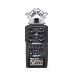 Zoom H6 24 bit 96 kHz Noir