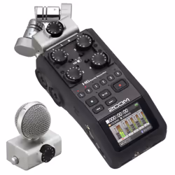 Zoom H6 24 bit 96 kHz Noir - Vue supplémentaire 7