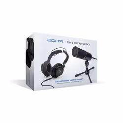 Zoom ZDM-1, Microphone pour podcast, -54 dB, 50 - 18000 Hz, 200 Ohm, 2 mV/Pa, 135 dB