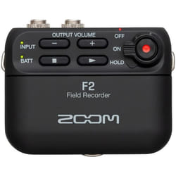 ZOOM F2 Noir