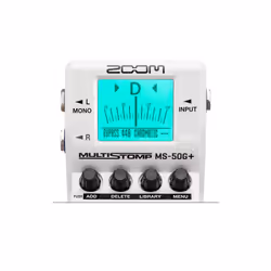 Zoom MS-50G+ pédale d'effets Pédale d'expression Noir, Blanc - Vue supplémentaire 6