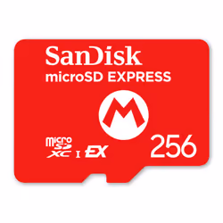 Nintendo 10016157, 256 Go, MicroSDXC, Rouge