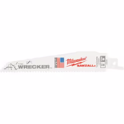Säbelsägeblatt WRECKER™. 150 mm. für Metall •Bimetall. Kobalt •Zähne gehärtet •Für den Tauchschnitt •Für Metallrohre mit eine ...
