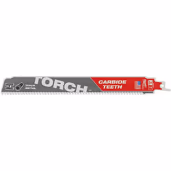 Säbelsägeblatt Heavy-Duty-Torch Produkteigenschaften: •HM-bestücktes HCS-Sägeblatt •Passend für: alle Säbel-. Recipro-. und T ...