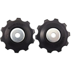 Kit 2 galets dérailleur arrière 10 dents SHIMANO - Noir - Mixte