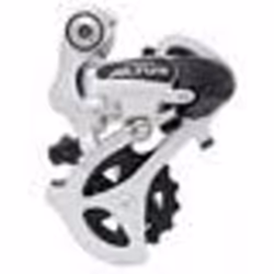 Dérailleur arrière VTT Shimano Altus 7/8 vitesses - Blanc et noir