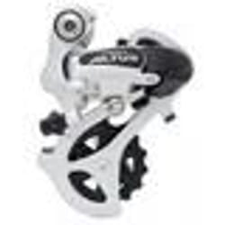 Dérailleur arrière VTT Shimano Altus 7/8 vitesses - Blanc et noir