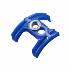 Guide câble de dérailleur - Shimano - Y66Y98600 - PVC - Bleu - Montage DIY