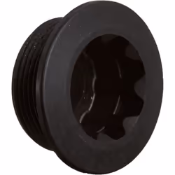 Vis cache manivelle - Shimano - Ultegra 6700/105 5700/SLX - Plastique noir - Vélo sur route