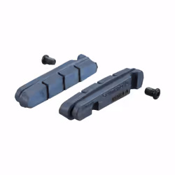 Patins de frein de type à cartouche A et boulons de fixation pour jante en carbone Shimano R55C4 (x2)