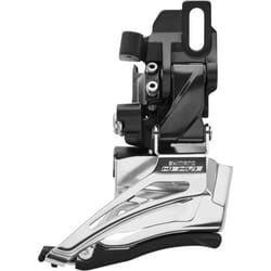 Dérailleur avant Shimano Deore MTB FD-M6025 - 2x10s Down Swing Direct Mount tirage haut noir/argent