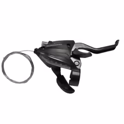 Manette vélo frein et dérailleur droite 2 doigts Shimano ST-EF500 V-Brake