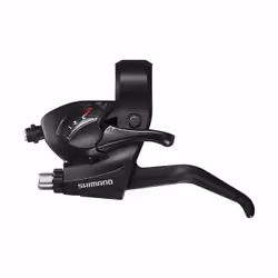 Levier de commande de dérailleur et frein (pour cintre plat) 3V Shimano ST-EF41-L Ez Fire Plus