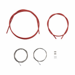 Jeux de câbles de frein avec revêtement embouts de câble en acier inoxydable et embouts de gaine Shimano SIL-TEC