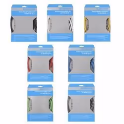 Jeux de câbles de frein avec revêtement embouts de câble en acier inoxydable et embouts de gaine Shimano SIL-TEC