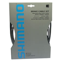 Kit câble et gaine de frein pour roue avant et arrière Shimano