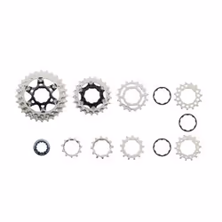 Shimano CS-R8000, Cassette de pignons, Vélo de route, Acier, Noir, Gris