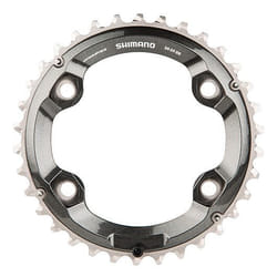 Plateau VTT double extérieur origine Shimano 4BRA XT M8000 11V.