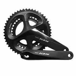 PEDALIER ROUTE SHIMANO 11V. 105 R7000 NOIR 175mm 50-34