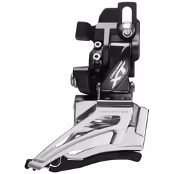 Dérailleur avant Shimano Deore XT FD-M8025 - 2x11 vitesses - Montage direct - Top Pull - Noir/Argent