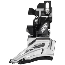 Dérailleur avant Shimano Deore XT FD-M8025 - 2x11 vitesses - Montage direct - Top Pull - Noir/Argent