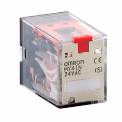 Les Contacts du relais Omron 220/240VAC les Tensions de mode commun de la bobine SUIS, Formulaire de Contact, DPDT, indicateu ...