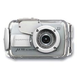 Olympus CWPC-02 Outdoor Case µ 700 Argent, Transparent