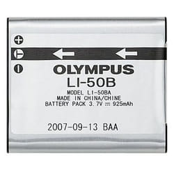 Olympus LI-50B Lithium-Ion (Li-Ion) 925 mAh