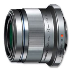 Olympus M.ZUIKO DIGITAL 45mm F1.8 MILC/SLR Argent