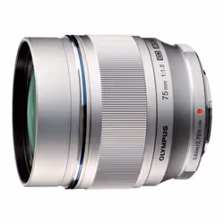 Olympus M.Zuiko Digital ED 75mm 1:1:8, Objectif standard, 10/9, Micro Four Thirds (MFT), Auto focus