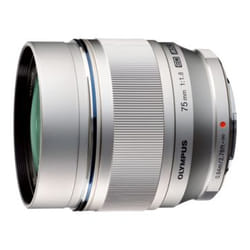 Olympus M.Zuiko Digital ED 75mm 1:1:8 MILC Objectif standard Argent