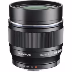 Olympus M.Zuiko Digital ED 75mm F1.8 Noir