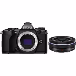Olympus OM-D E-M5 Mark II + M.ZUIKO DIGITAL ED 14‑42mm 1:3.5‑5.6 EZ, 16,1 MP, 4608 x 3456 pixels, Live MOS, Full HD, Écran ta ...
