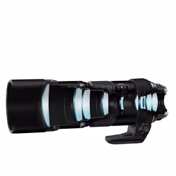 Olympus M.ZUIKO DIGITAL ED 300mm 1:4.0 IS PRO MILC Noir - Vue supplémentaire 5