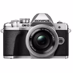 Olympus OM-D E-M10 Mark III, 16,1 MP, Live MOS, Écran tactile, 410 g, Noir, Argent