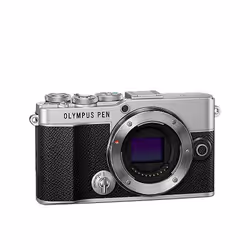 Olympus PEN E‑P7 4/3" Boîtier MILC 20,3 MP Live MOS Noir, Argent