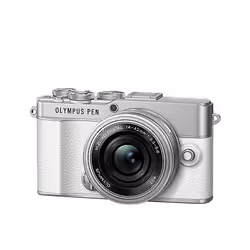 Olympus PEN E‑P7, 20,3 MP, 4/3", Live MOS, 4K Ultra HD, Écran tactile, Argent, Blanc