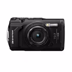 OM Digital Solutions Tough TG-7, 12,7 MP, 4000 x 3000 pixels, CMOS, 4x, 4K Ultra HD, Noir