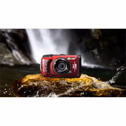 OM Digital Solutions Tough TG-7 1/2.33" Appareil-photo compact 12,7 MP CMOS 4000 x 3000 pixels Rouge