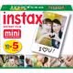 Film instantané FUJIFILM Instax Mini - Pack de 50 photos (5x10) pour Instax Mini 7S 25 et 8