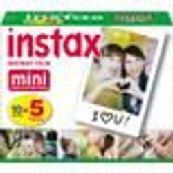 Film instantané FUJIFILM Instax Mini - Pack de 50 photos (5x10) pour Instax Mini 7S 25 et 8