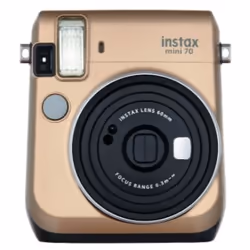 Fujifilm instax mini 70, 0,3 - 2,7 m, Auto, Remplir, Flash désactivé, Flash activé, 1/400 s, 0,5 s, Électronique, CR2