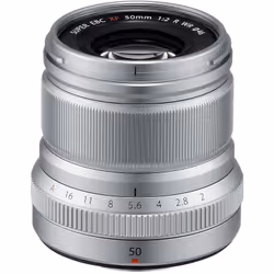 Fujifilm XF 50mm F2.0 R WR MILC/SLR Téléobjectif Argent